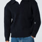 Blank Knitted Pullover - Black - #men