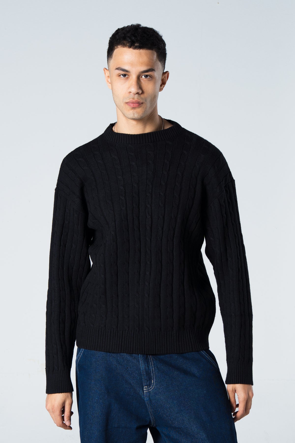 Blank Scribbled Crewneck