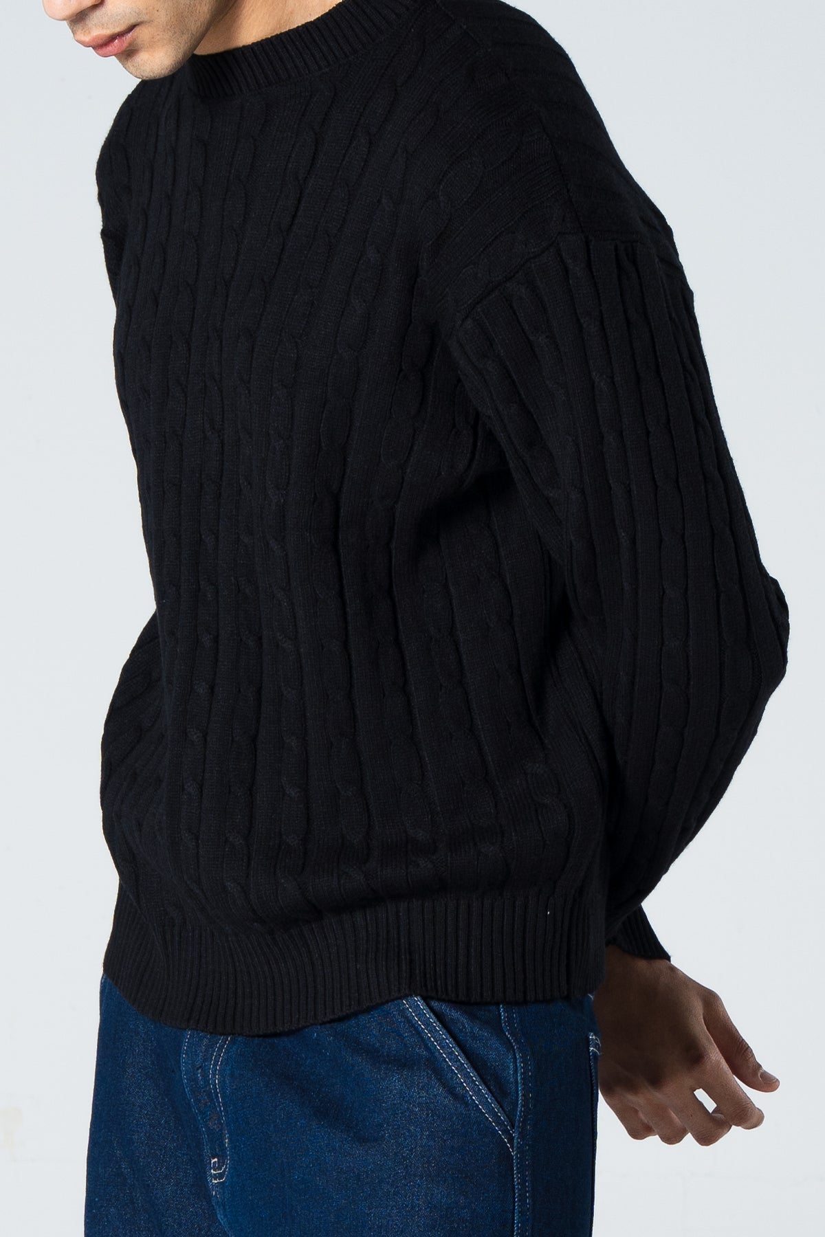Blank Scribbled Crewneck