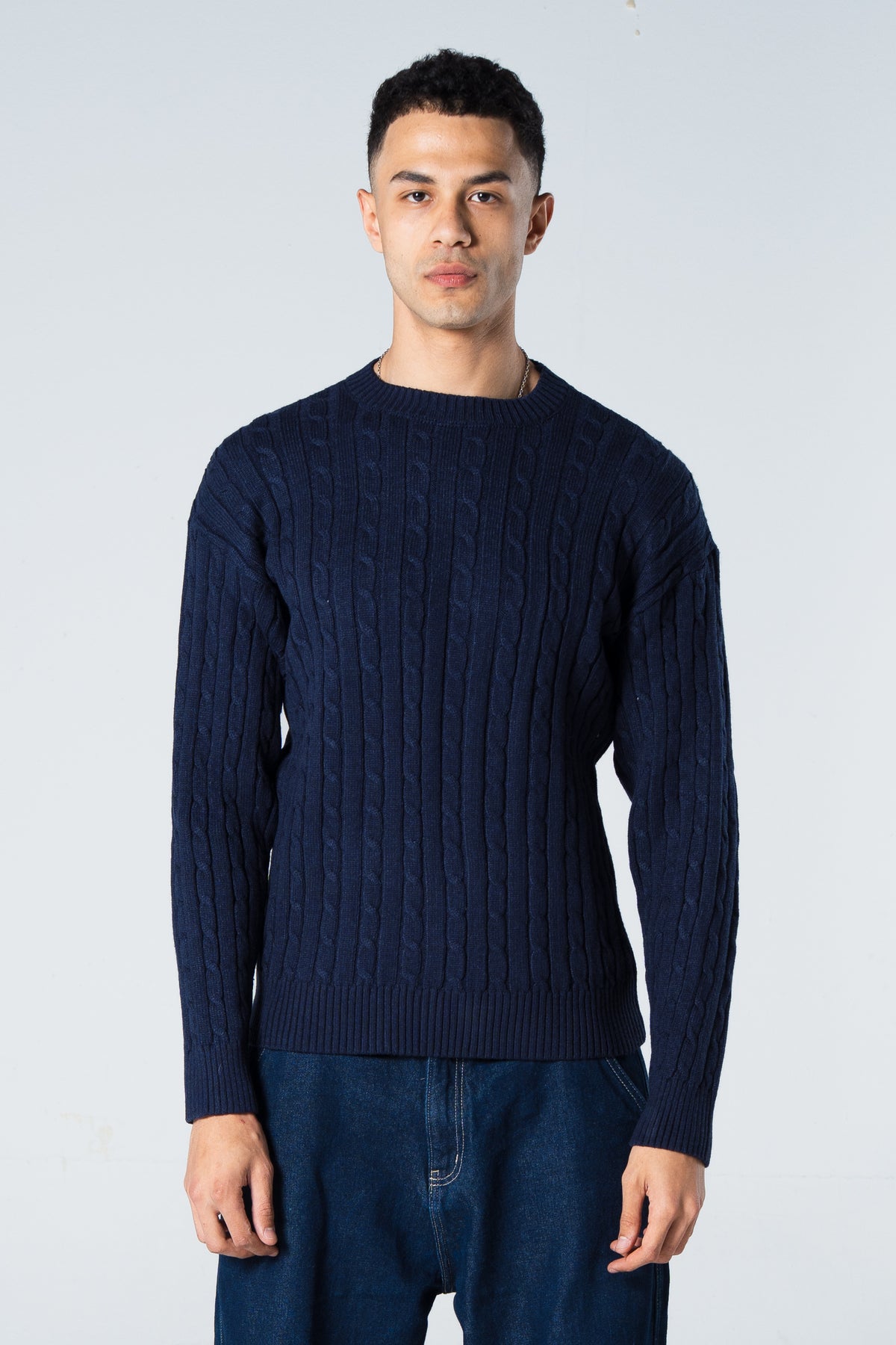 Blank Scribbled Crewneck