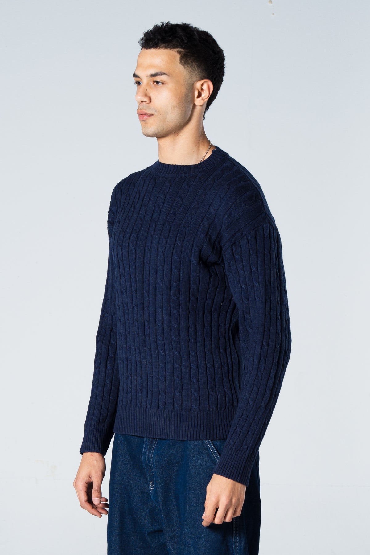 Blank Scribbled Crewneck