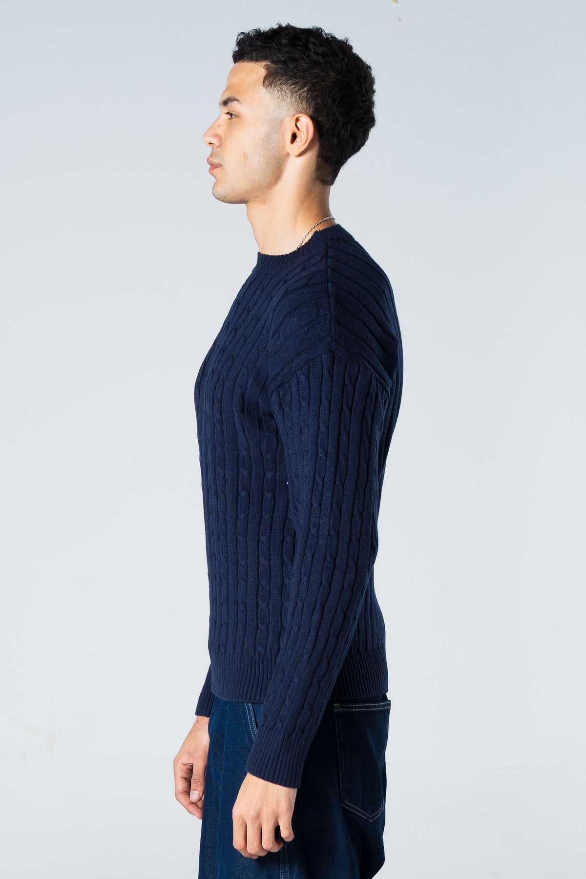 Blank Scribbled Crewneck
