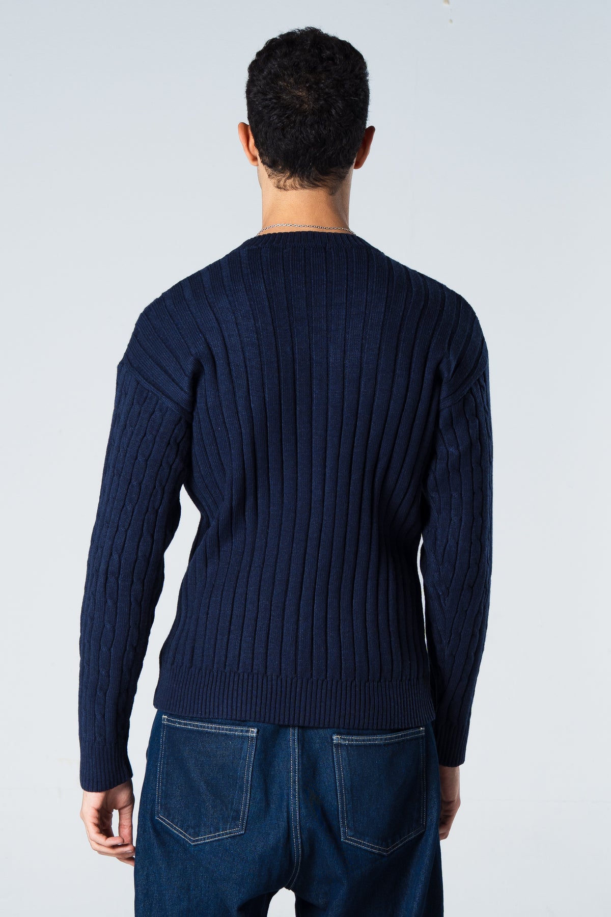 Blank Scribbled Crewneck