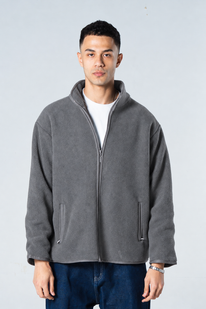 Blank Men Fleece Jacket