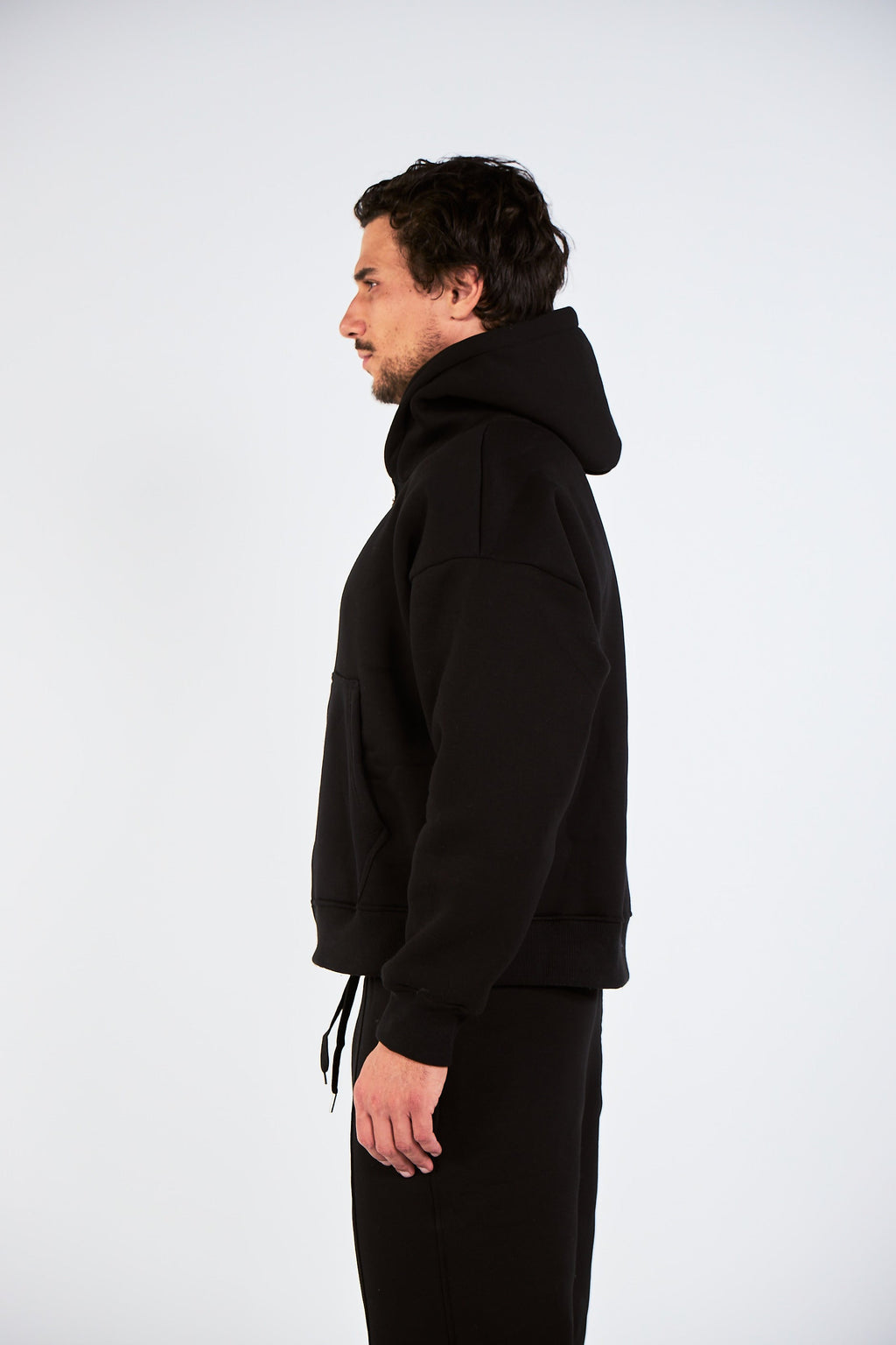 Blank Black Basic Jacket