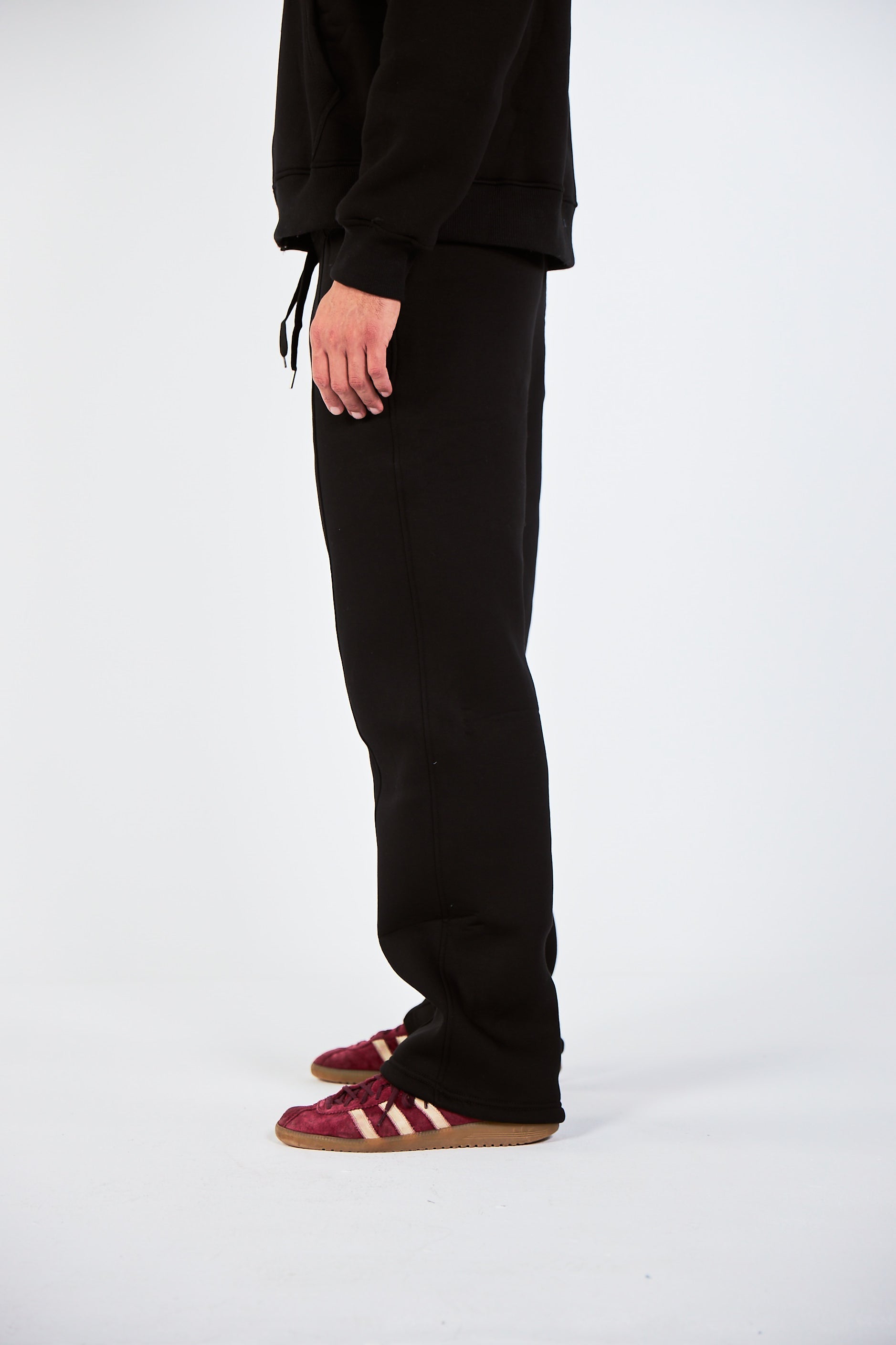 Blank Black Basic Sweatpants