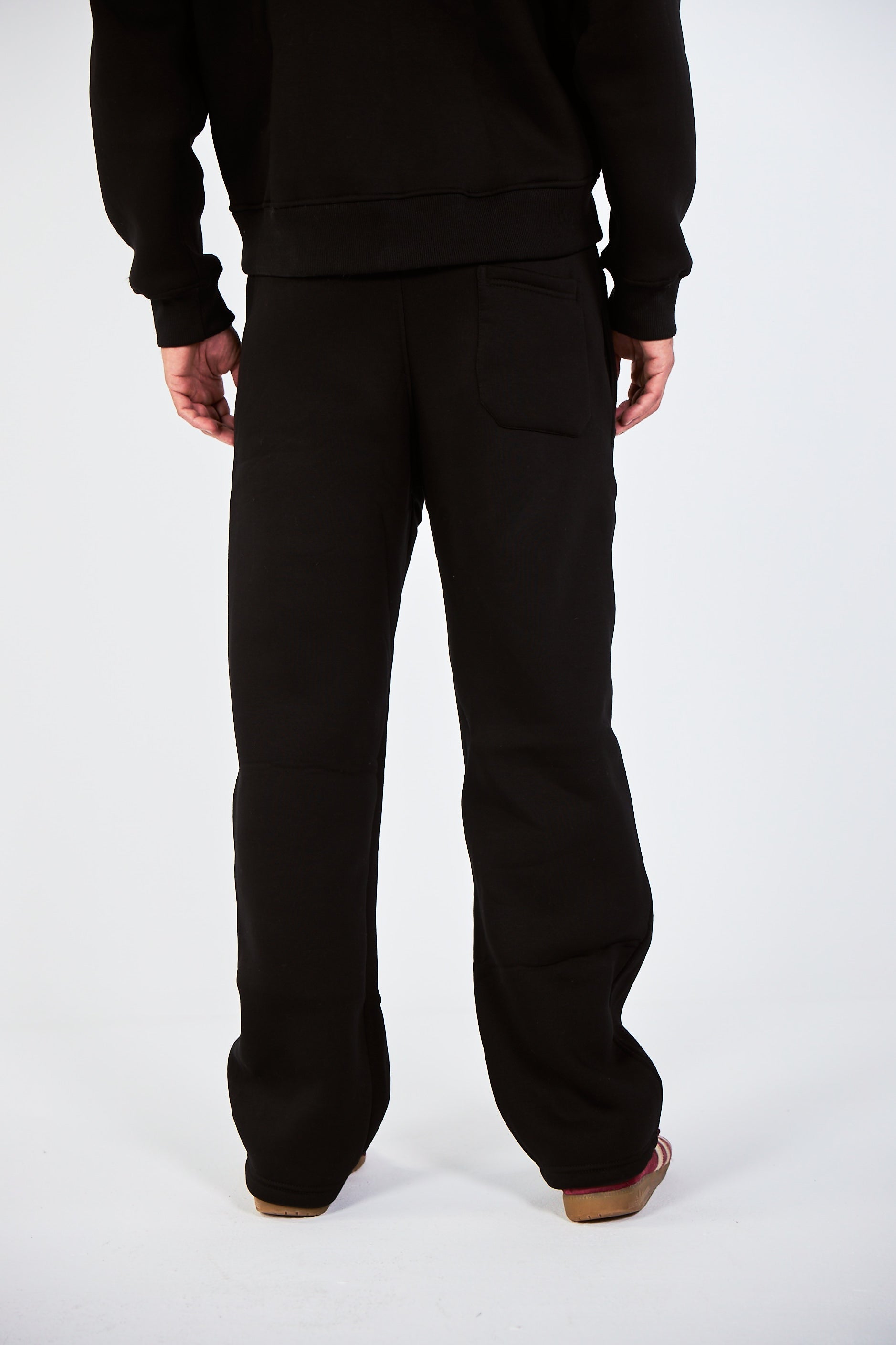 Blank Black Basic Sweatpants