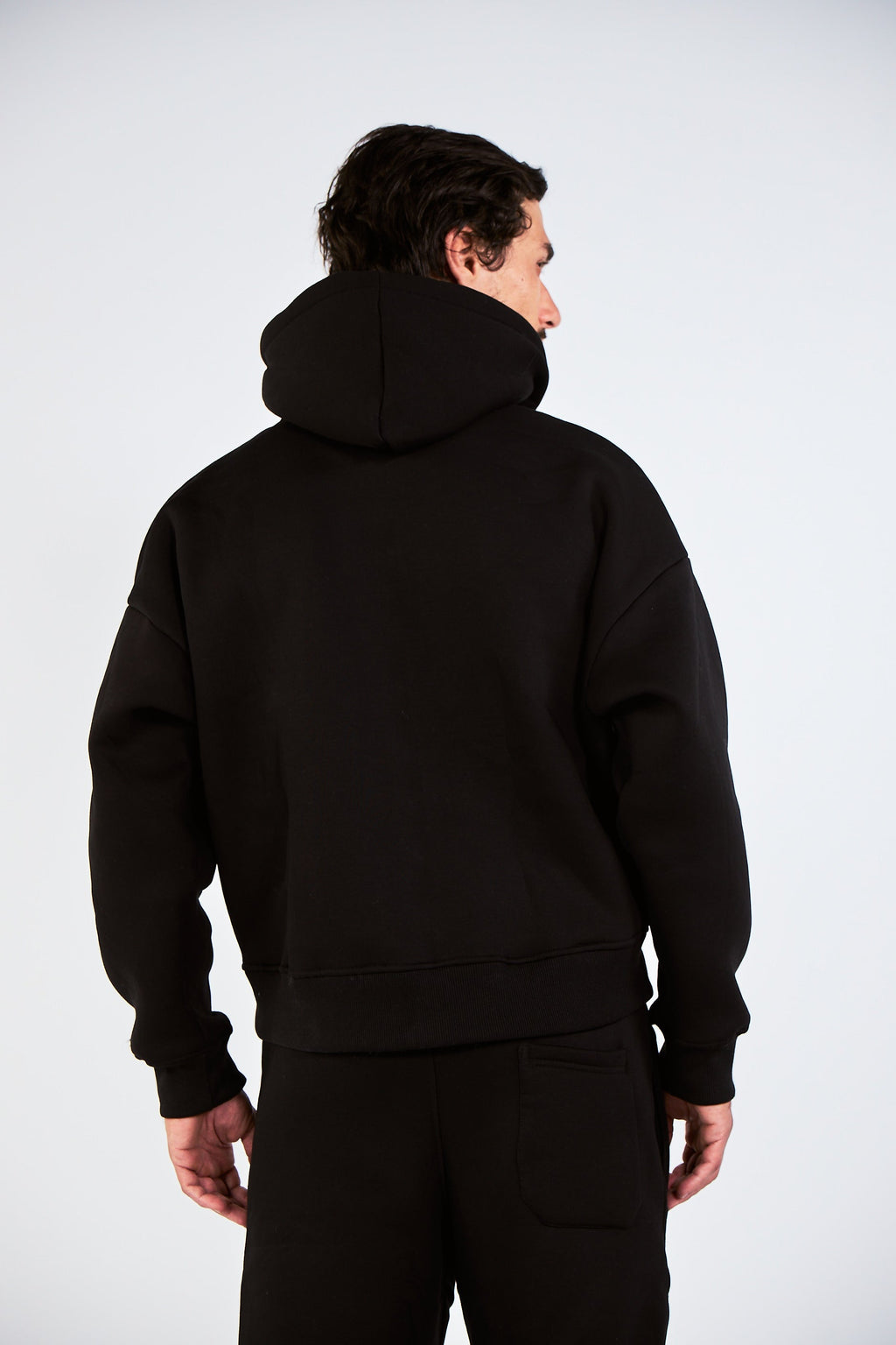 Blank Black Basic Jacket