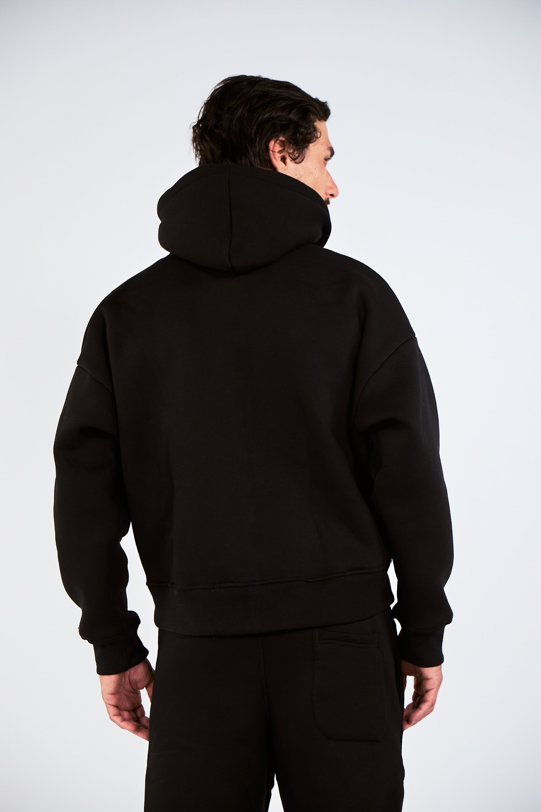 Blank Black Basic Jacket