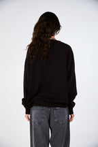 Blank Black Knitted Cardigan