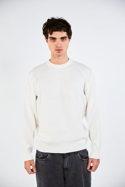 Blank Knitted Crewneck