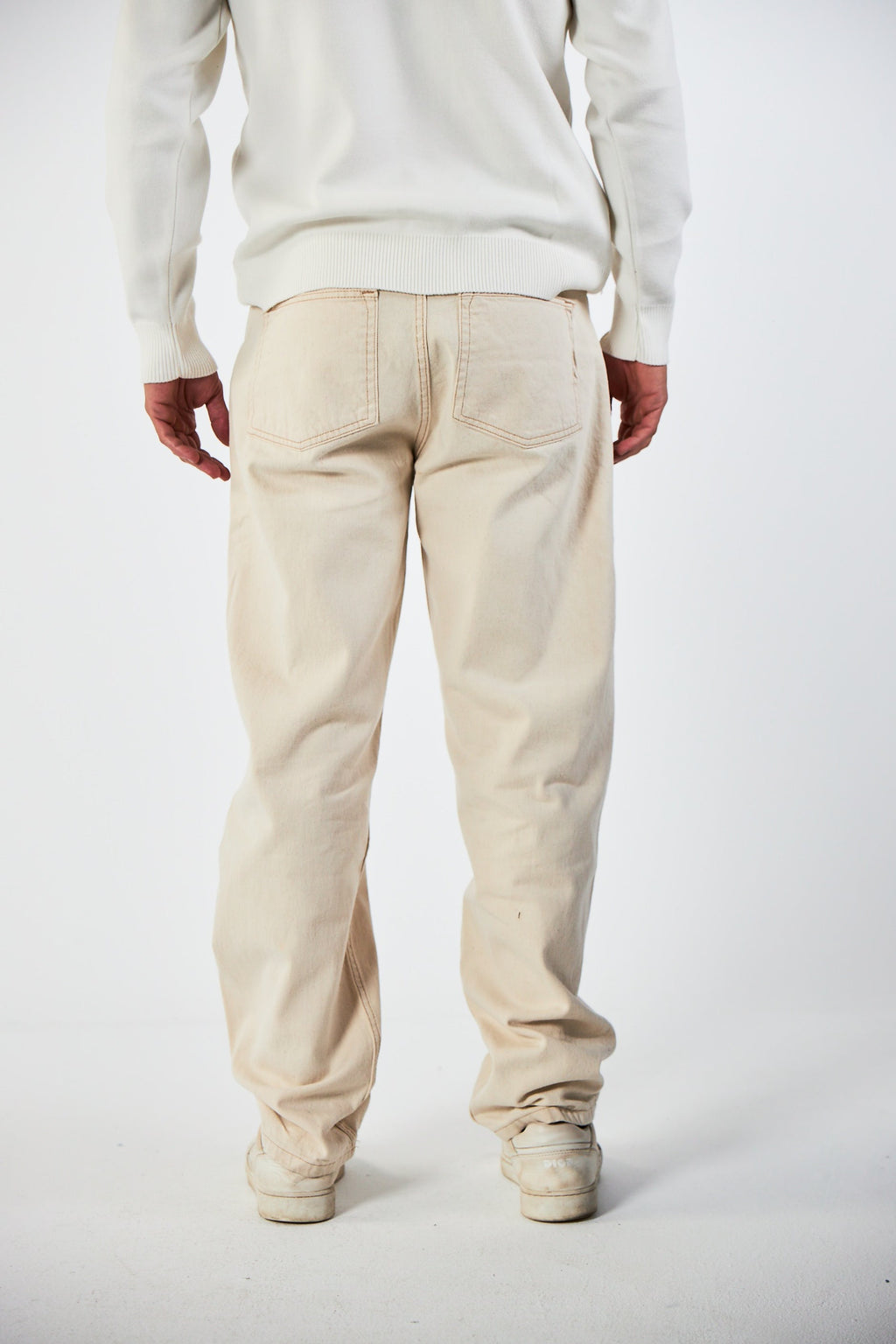 Blank Beige Jeans