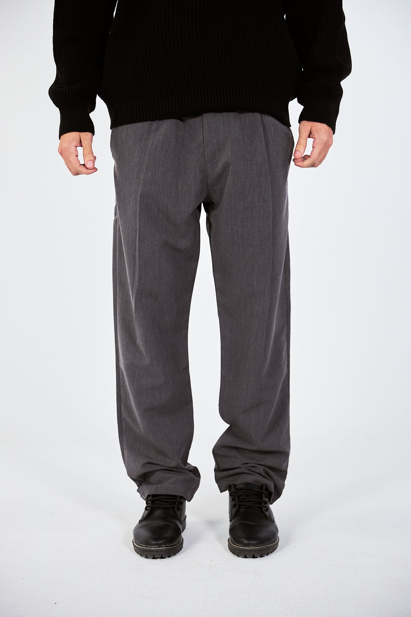 Blank Grey Tailored Pants