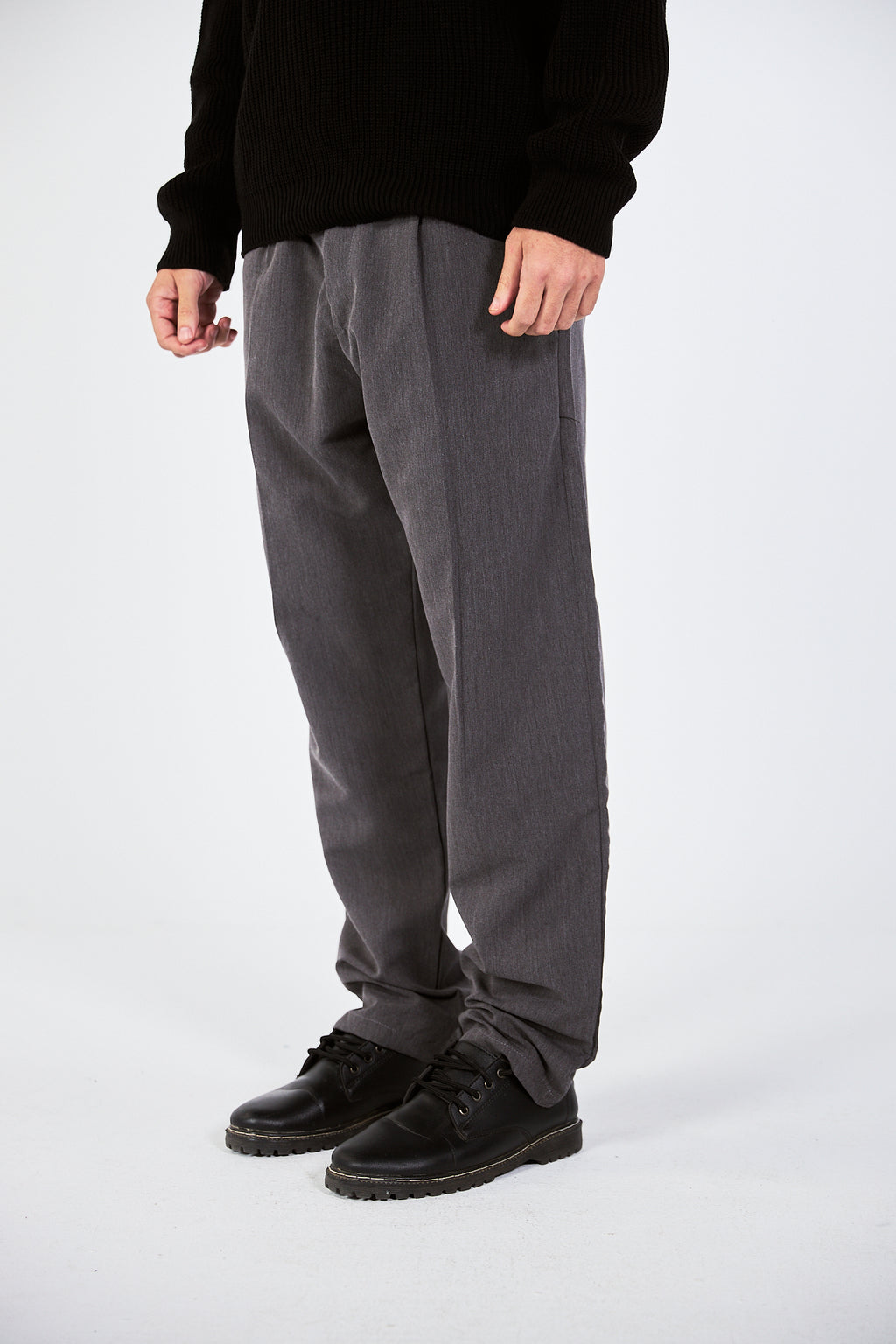 Blank Grey Tailored Pants
